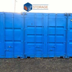Blue Container outside 1